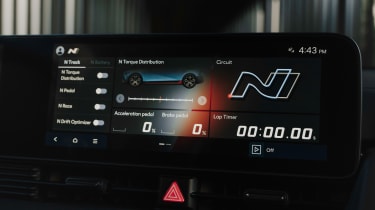 Hyundai Ioniq 5 N - touchscreen